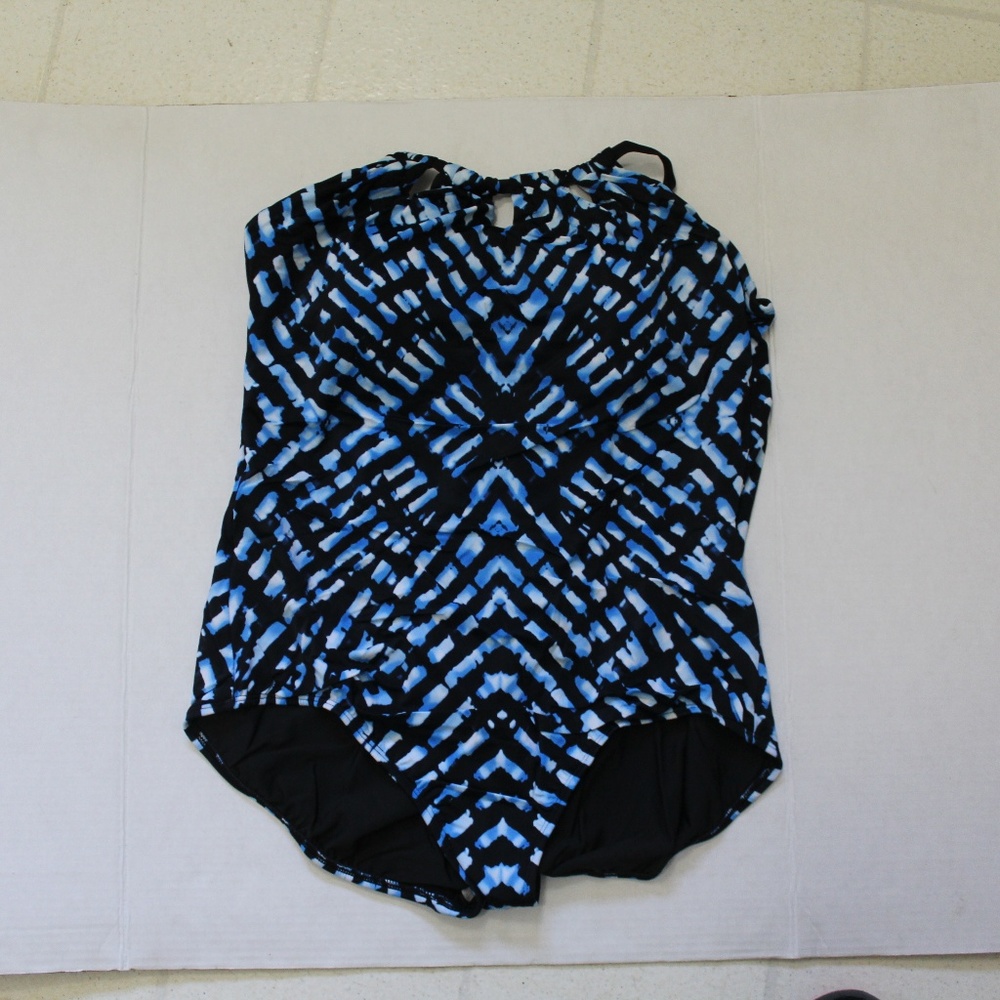Coastal Blue Swimsuit B079MLCYK5 Size 1X